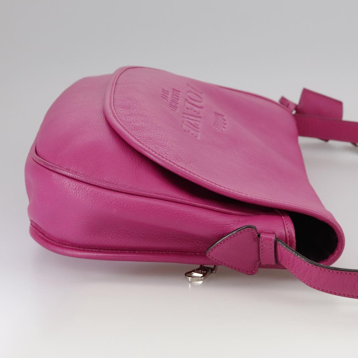 Loewe Heritage Messenger Leather Pink Leather Shoulder Bag Bag (Pre-Owned)