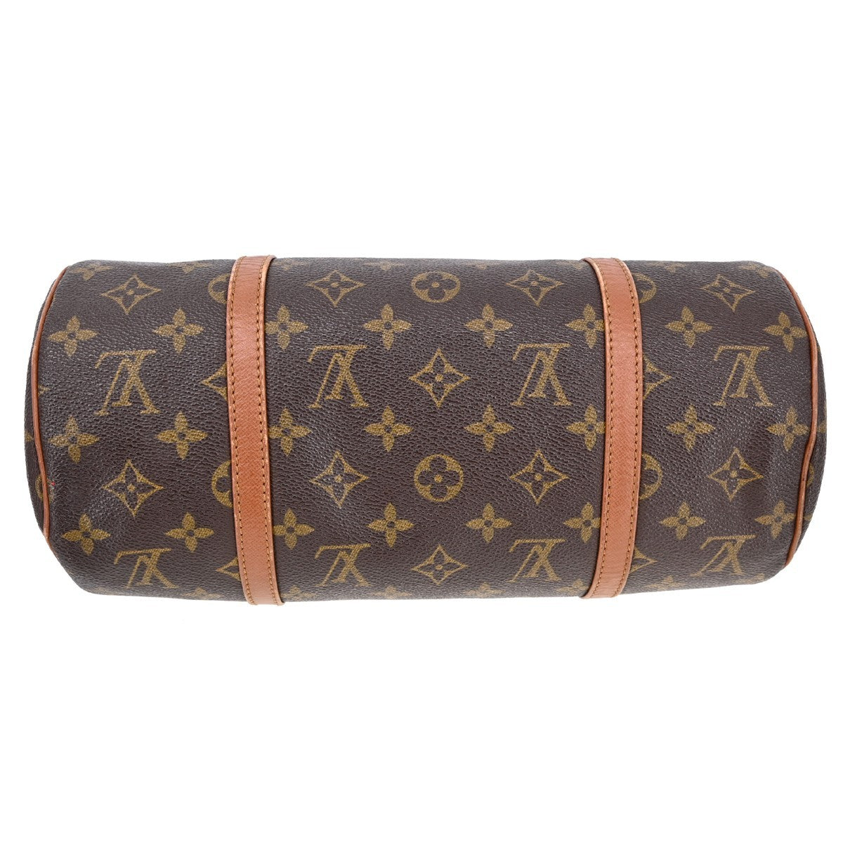 Louis Vuitton Papillon Handbag Monogram Canvas Brown Canvas Handbag (Pre-Owned)
