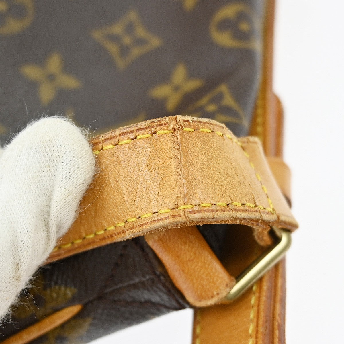 Louis Vuitton Musette Salsa Handbag Monogram Canvas Brown Canvas Shoulder Bag Bag (Pre-Owned)