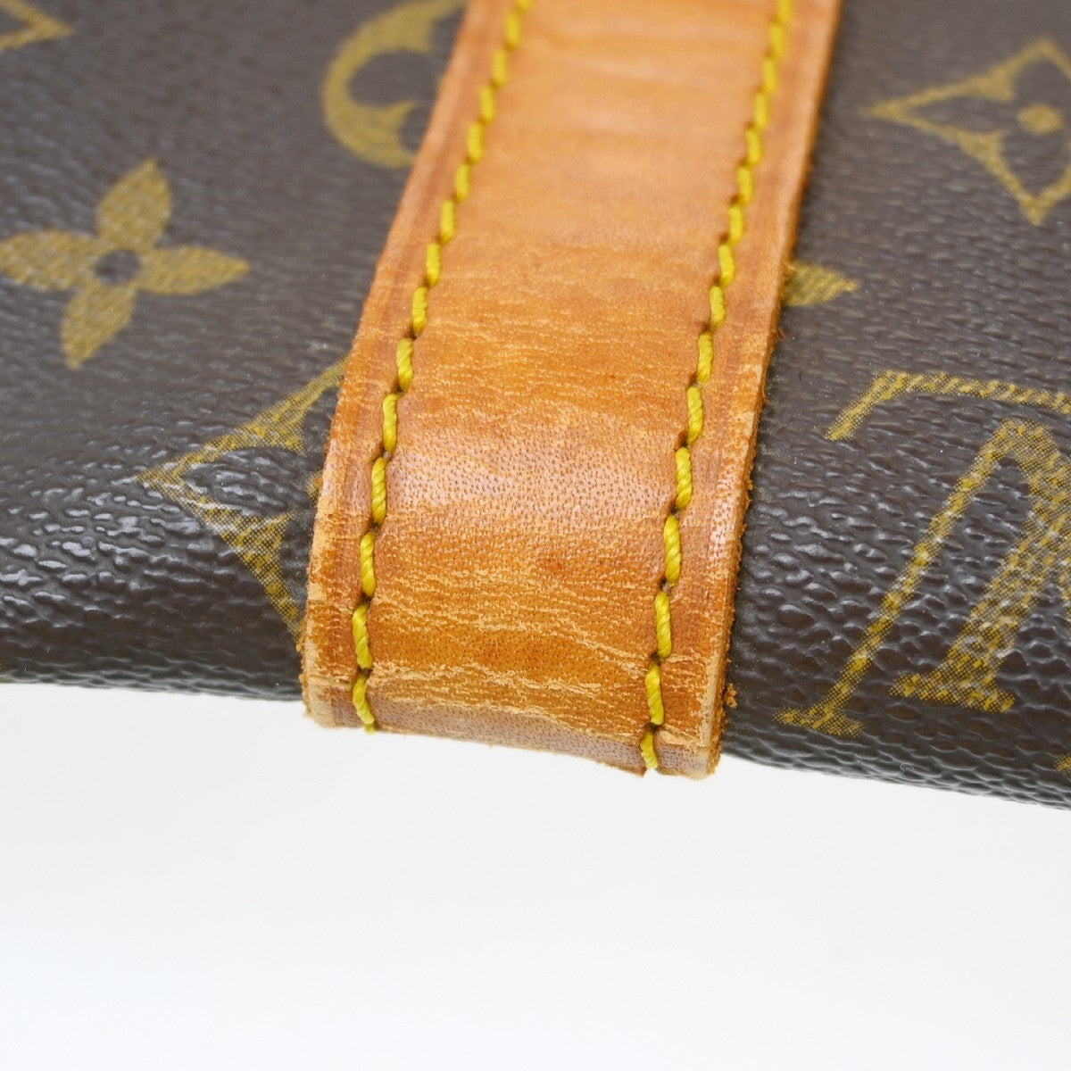 Louis Vuitton Keepall Bag Monogram Canvas Brown Canvas Travel Bag Bag (Pre-Owned)