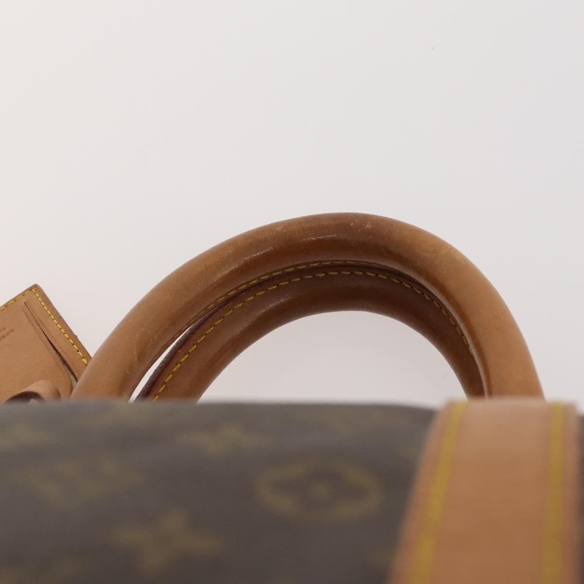 Louis Vuitton Keepall Bag Monogram Canvas Brown Canvas Travel Bag Bag (Pre-Owned)