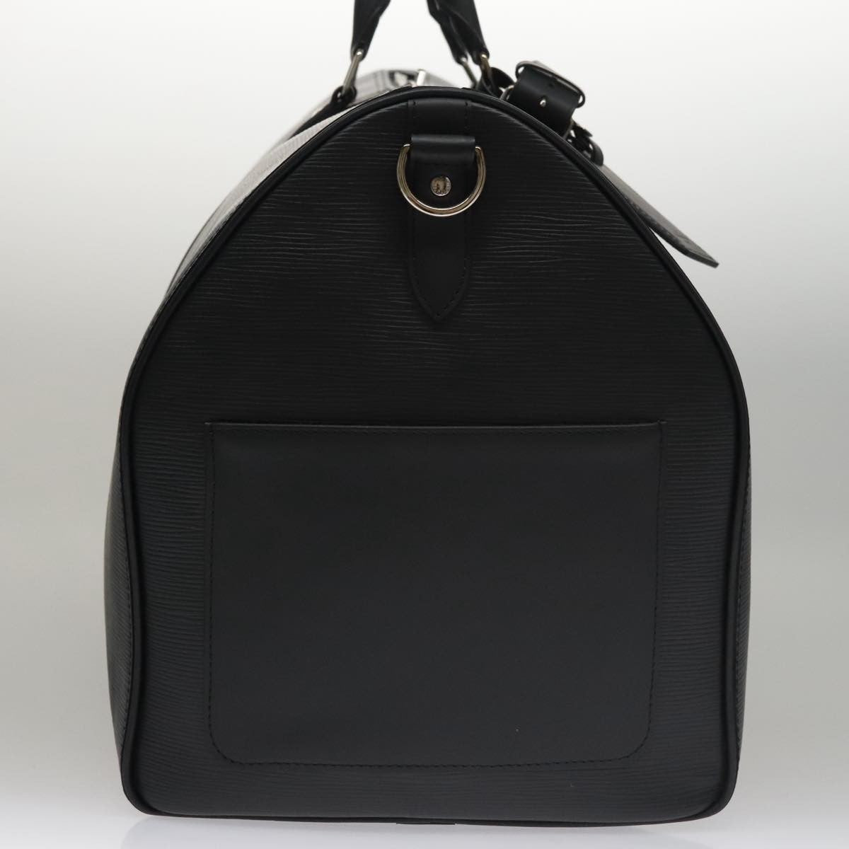 Louis Vuitton Keepall Bandouliere Bag Limited Edition Supreme Epi Leather Black Leather Bag (Pre-Owned)