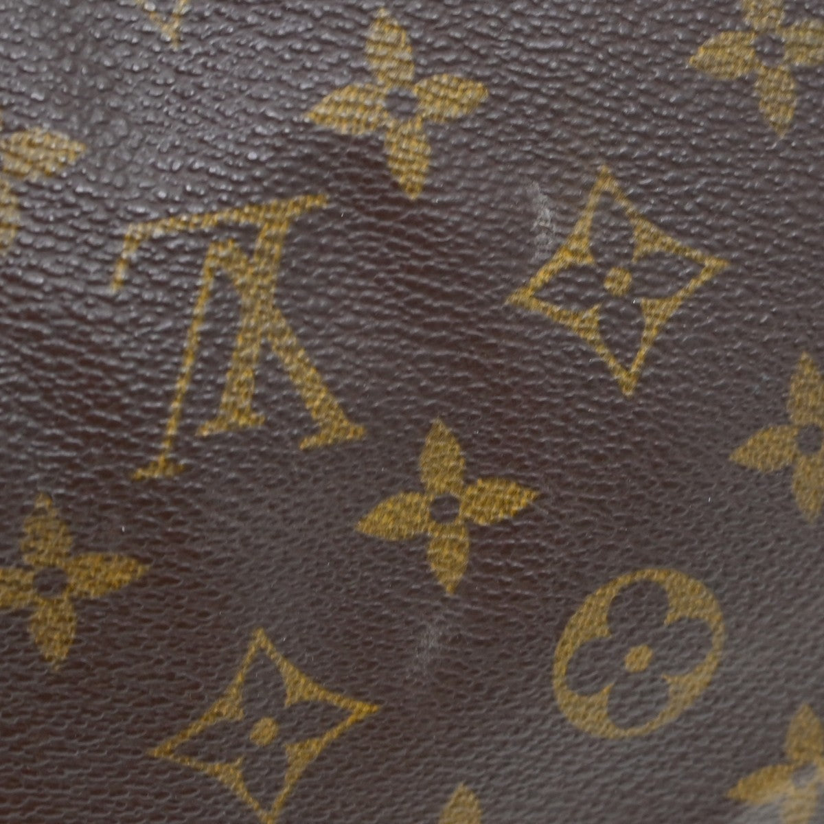 Louis Vuitton Speedy Handbag Monogram Canvas Brown Canvas Handbag (Pre-Owned)