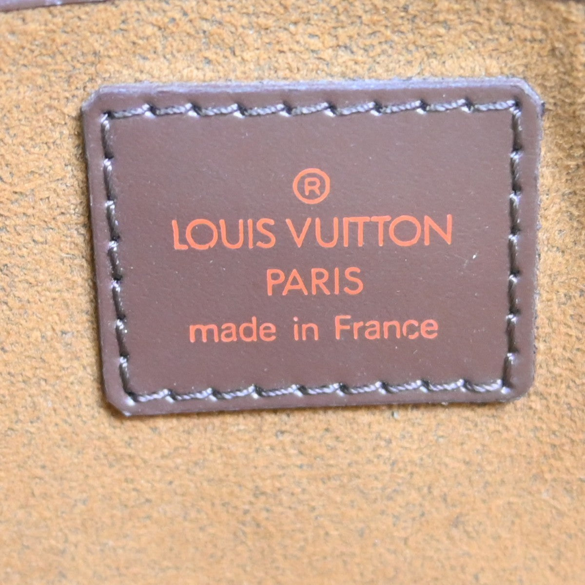 Louis Vuitton Pochette Saint Louis Damier Brown Canvas Clutche & Pouche Bag (Pre-Owned)