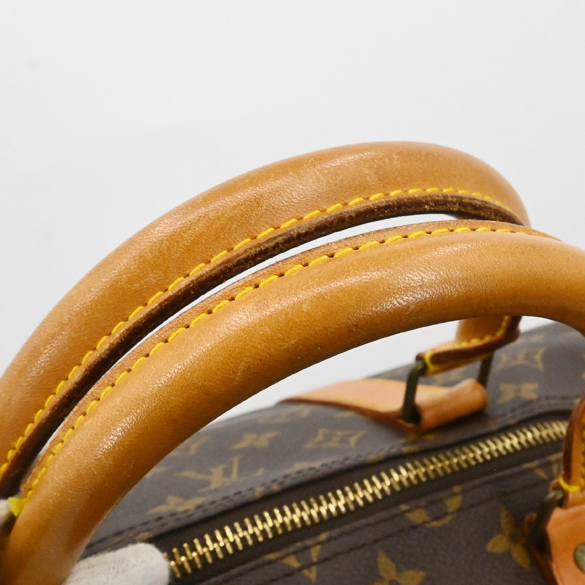 Louis Vuitton Keepall Bandouliere Bag Monogram Canvas Brown Canvas Travel Bag Bag (Pre-Owned)