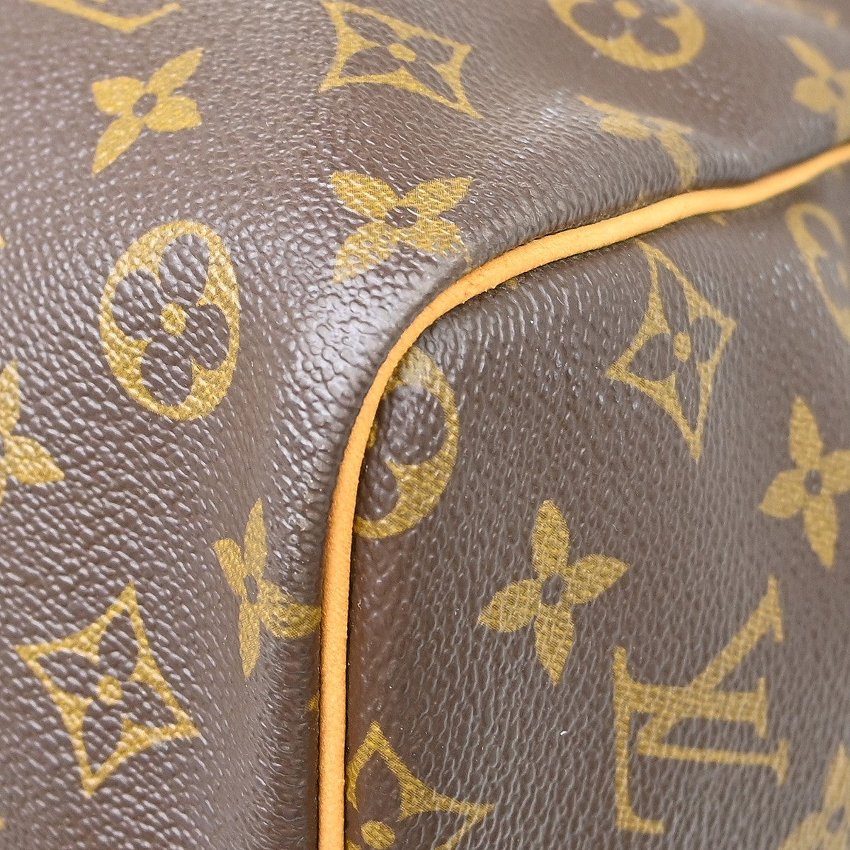 Louis Vuitton Keepall Bandouliere Bag Monogram Canvas Brown Canvas Travel Bag Bag (Pre-Owned)