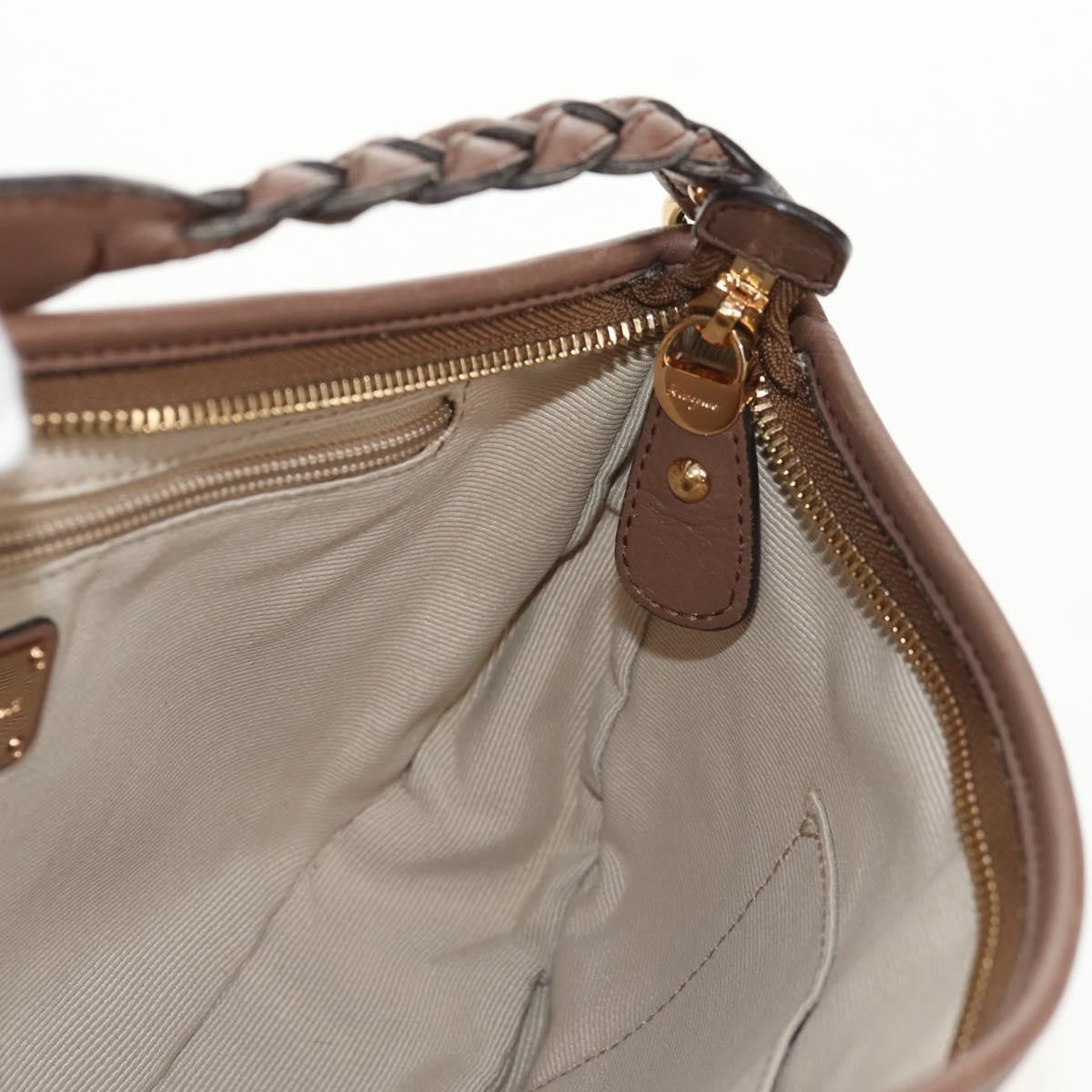 Salvatore Ferragamo Gancini Shoulder Bag Nylon Multicolour Nylon Shoulder Bag Bag (Pre-Owned)