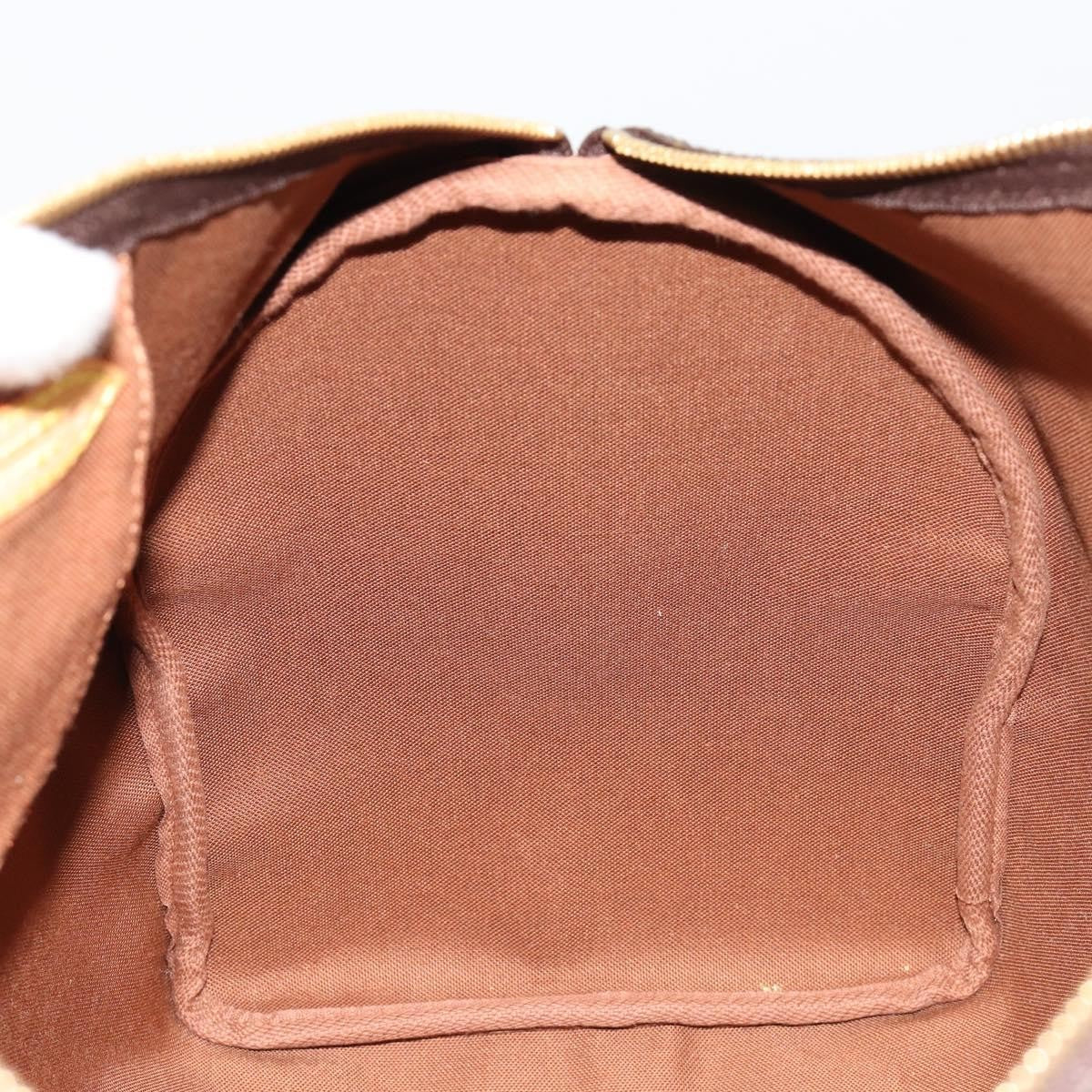 Louis Vuitton Speedy Handbag Monogram Canvas Brown Canvas Handbag (Pre-Owned)