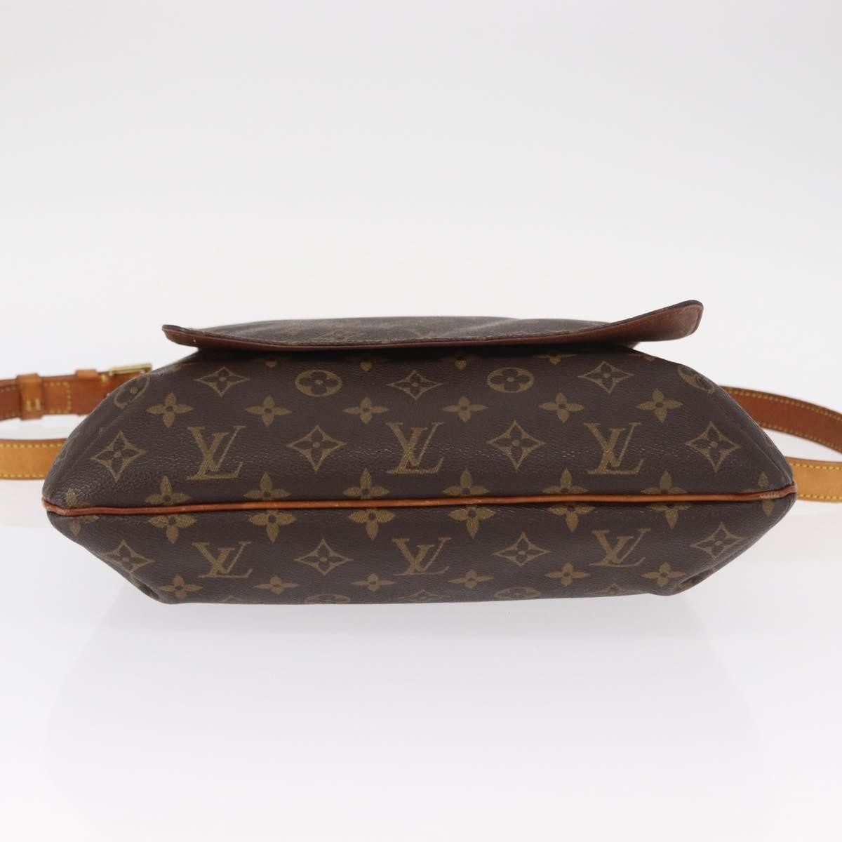 Louis Vuitton Musette Salsa Handbag Monogram Canvas Brown Canvas Shoulder Bag Bag (Pre-Owned)