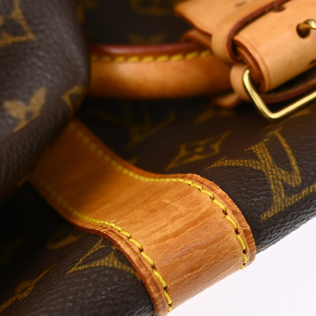 Louis Vuitton Keepall Bag Monogram Canvas Brown Canvas Travel Bag Bag (Pre-Owned)