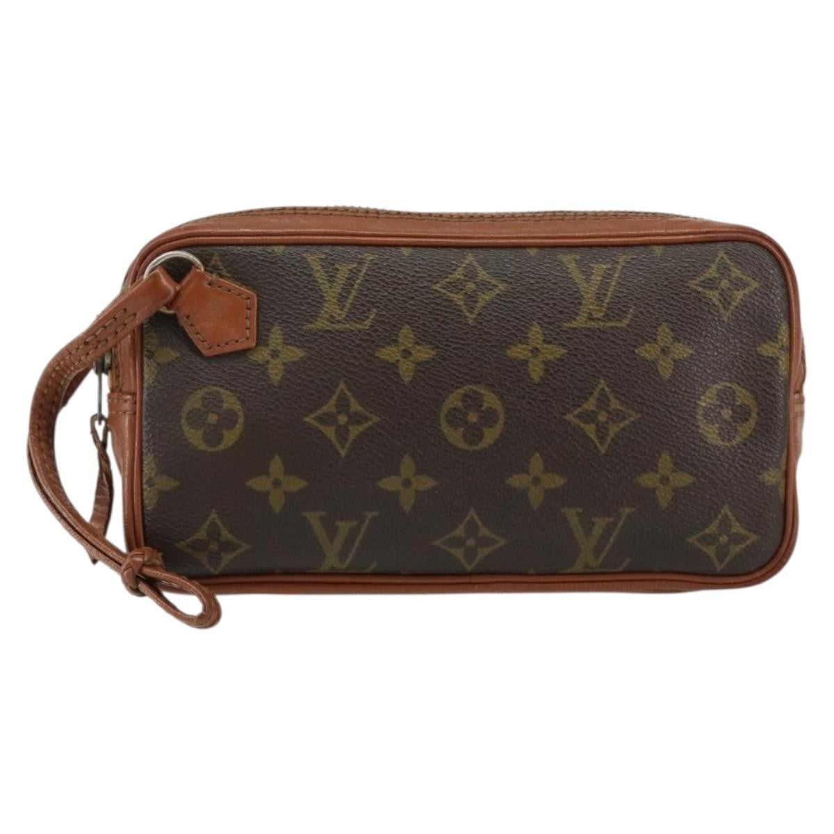 Louis Vuitton Pochette Sports Monogram Canvas Brown Canvas Clutche & Pouche Bag (Pre-Owned)