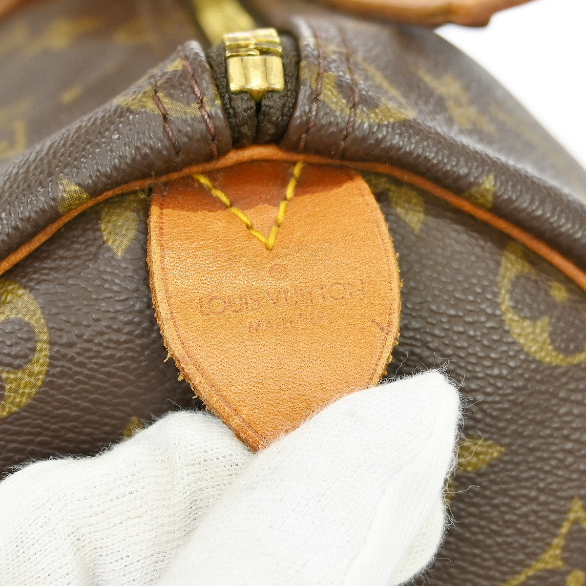 Louis Vuitton Keepall Bag Monogram Canvas Brown Canvas Travel Bag Bag (Pre-Owned)