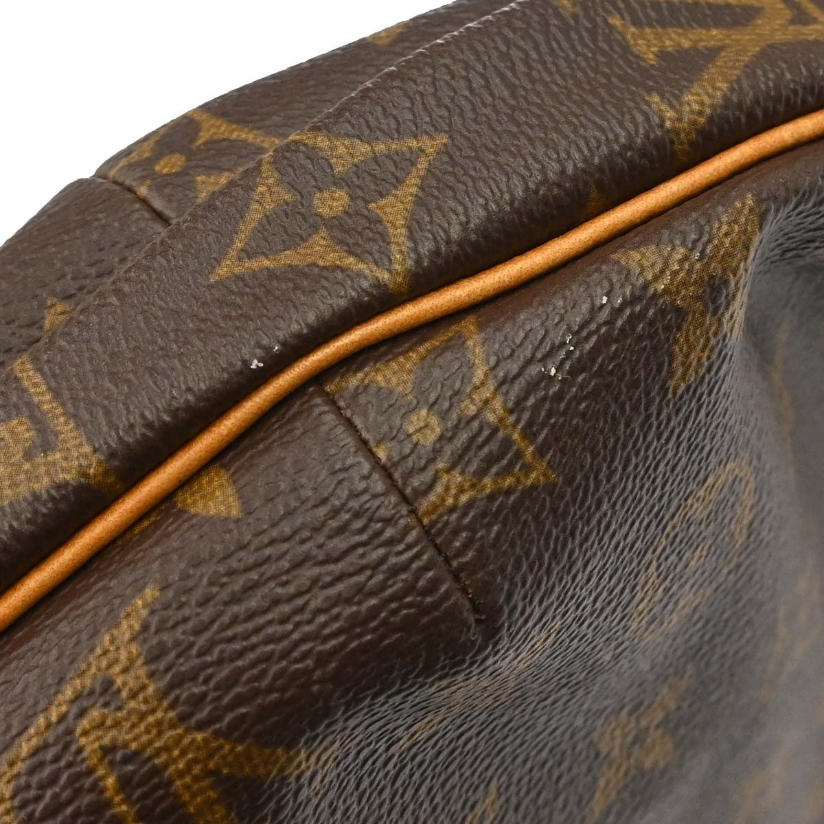 Louis Vuitton Croissant Handbag Monogram Canvas Brown Canvas Handbag (Pre-Owned)