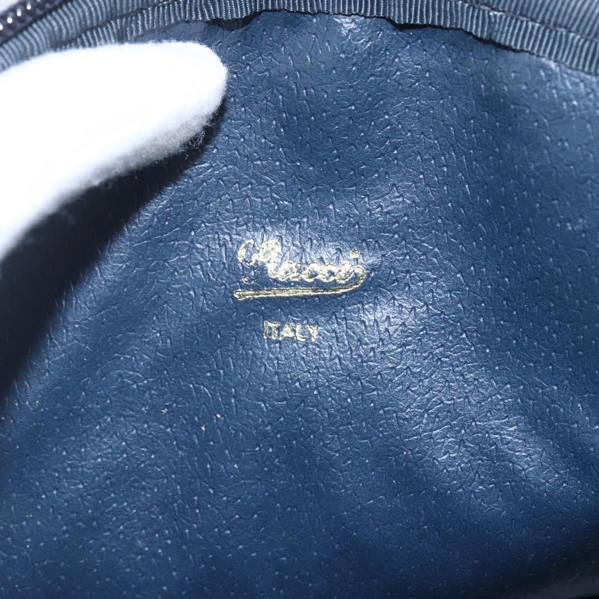 Gucci Micro Gg Supreme Shoulder Bag Gg Canvas Navy Canvas Shoulder Bag Bag (Pre-Owned)