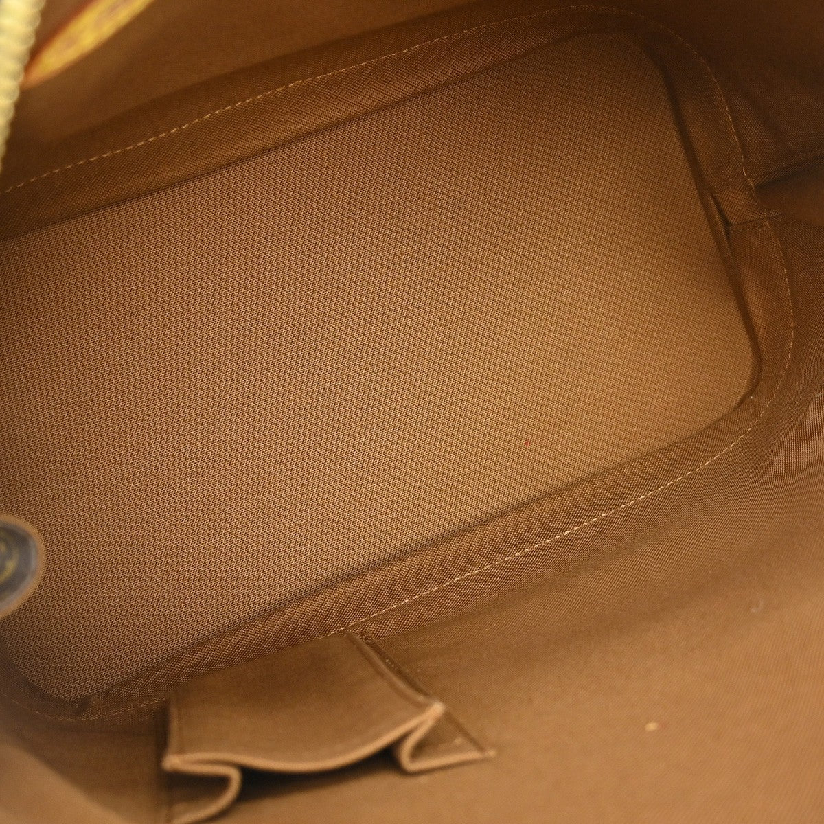 Louis Vuitton Alma Handbag Monogram Canvas Brown Canvas Handbag (Pre-Owned)