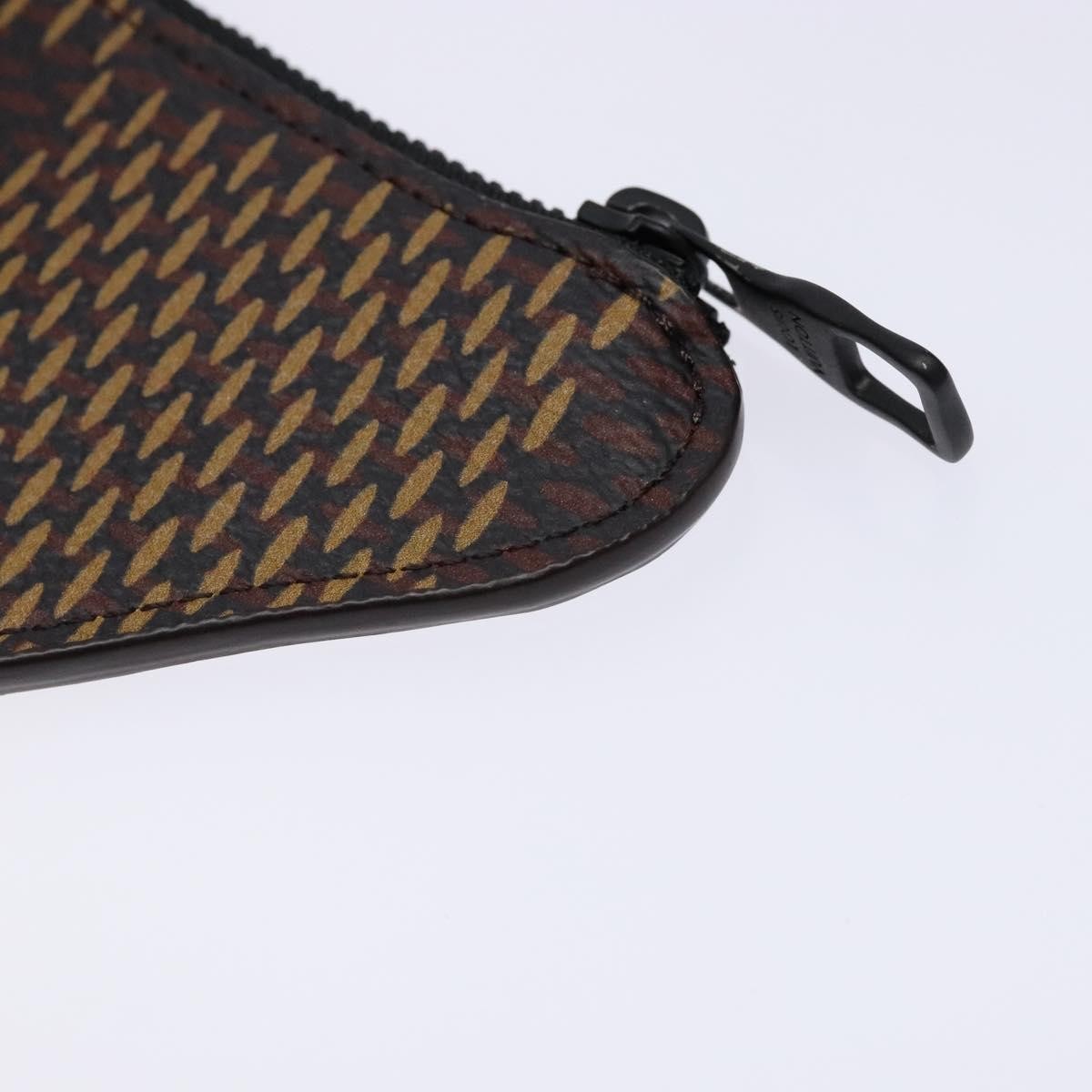 Louis Vuitton Nigo Duck Coin Holder Printed Leather And Limited Edition Giant Damier Black Canvas Wallets Accessory (Pre-Owned)