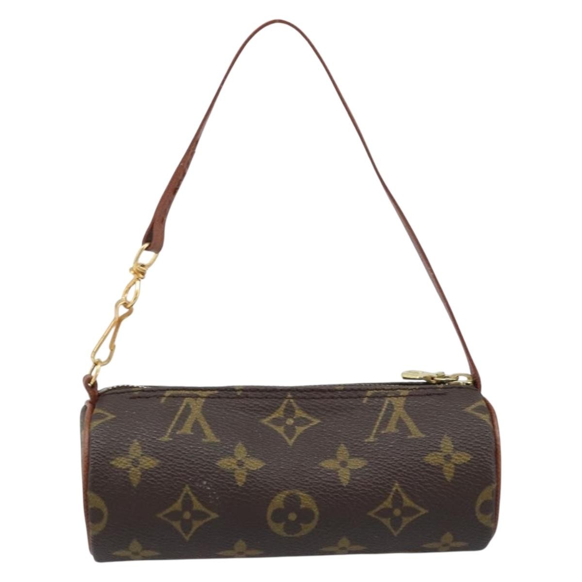 Louis Vuitton Papillon Pochette Monogram Canvas Brown Canvas Clutche & Pouche Bag (Pre-Owned)