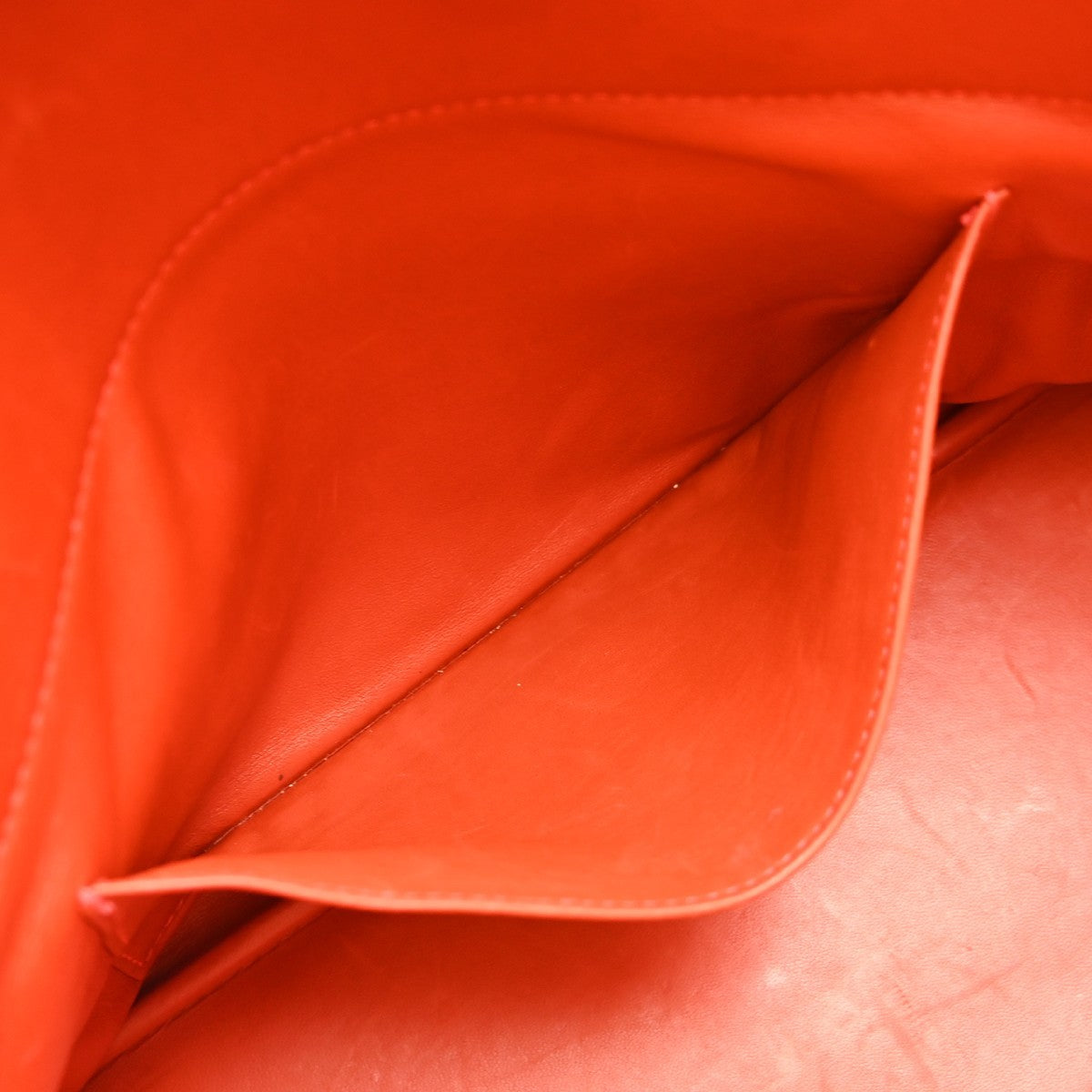 Hermes Bolide Bag Ardennes Red Leather Handbag (Pre-Owned)