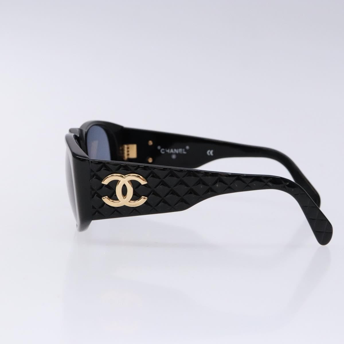 Chanel Logo Cc Sunglasses Plastic Black Plastic Sunglasse Accessory (Pre-Owned)