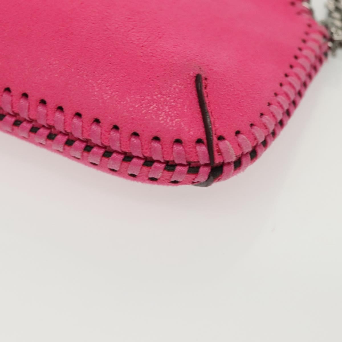 Stella Mccartney Falabella Tote Suede Pink Suede Bag (Pre-Owned)