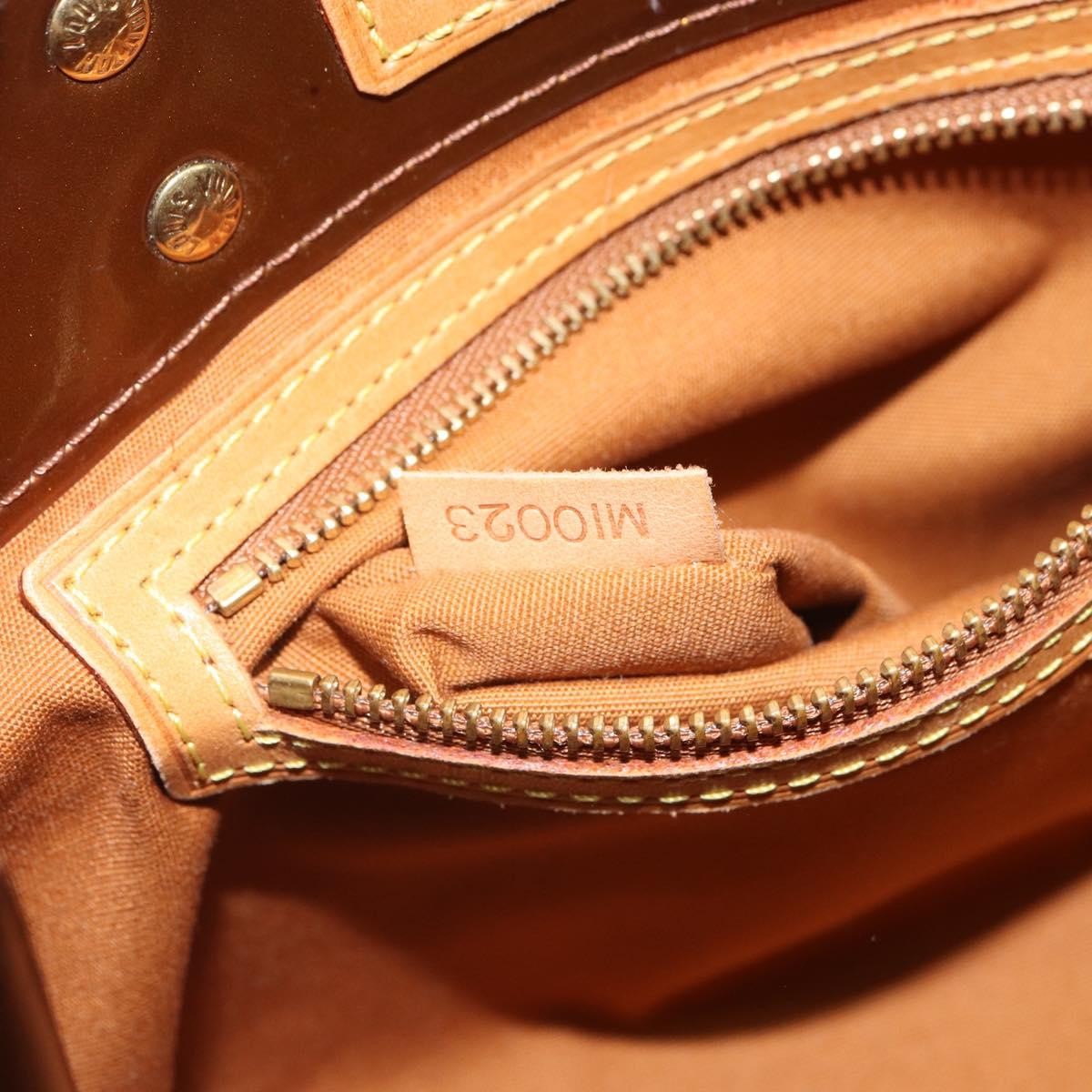 Louis Vuitton Reade Handbag Monogram Vernis Brown Patent_Leather Handbag (Pre-Owned)