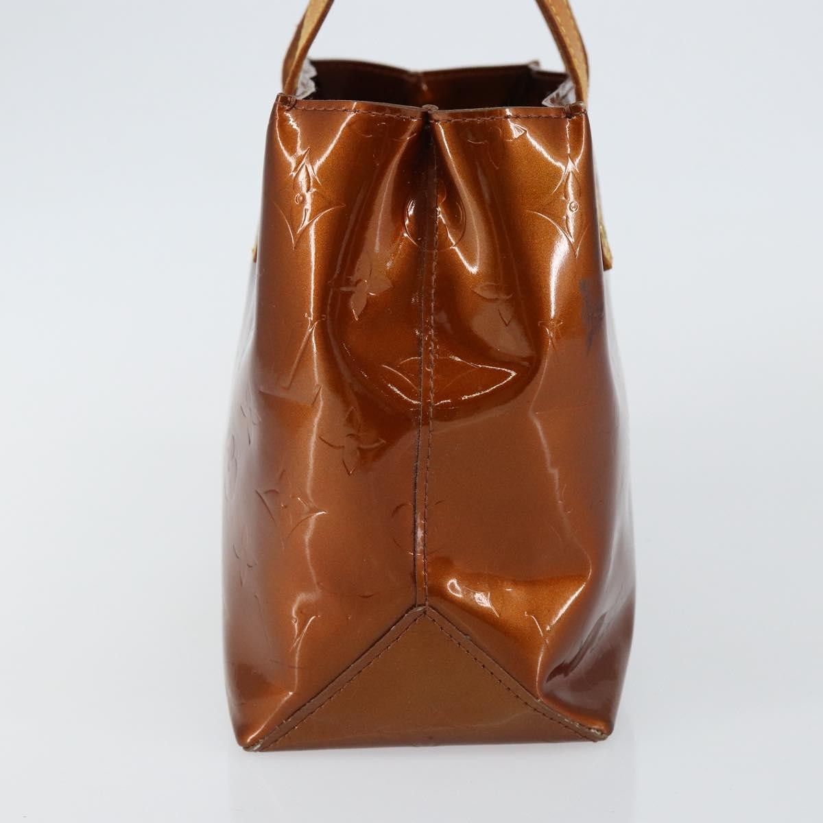 Louis Vuitton Reade Handbag Monogram Vernis Brown Patent_Leather Handbag (Pre-Owned)