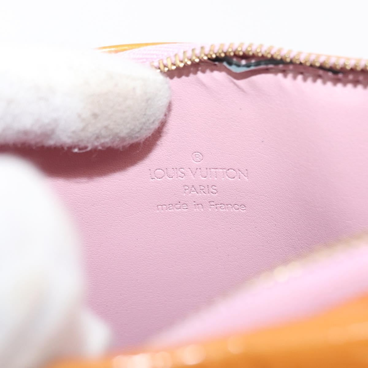 Louis Vuitton Mott Handbag Monogram Vernis Pink Patent_Leather Clutche & Pouche Bag (Pre-Owned)