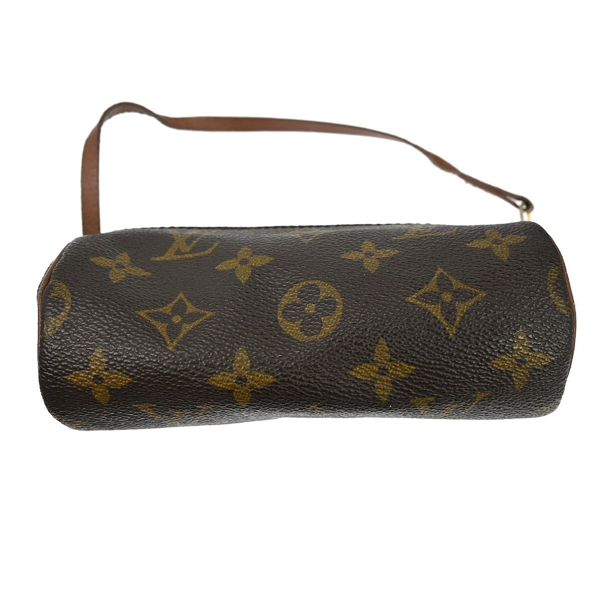 Louis Vuitton Papillon Handbag Monogram Canvas Brown Canvas Handbag (Pre-Owned)