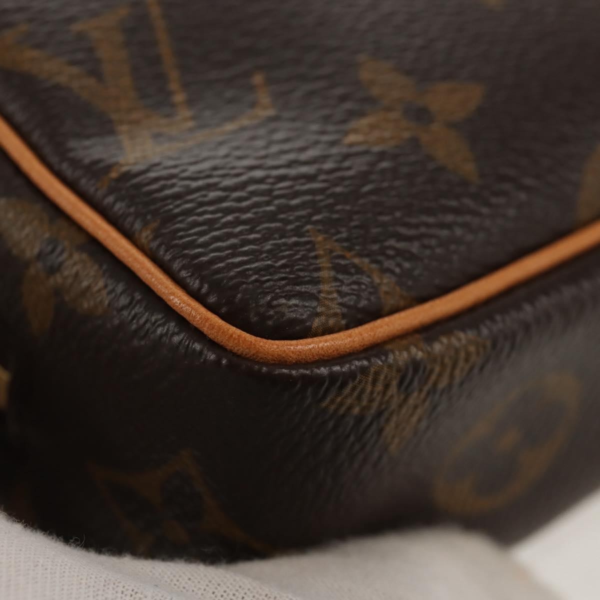 Louis Vuitton Wapity Trousse Pouch Monogram Canvas Brown Canvas Clutche & Pouche Bag (Pre-Owned)