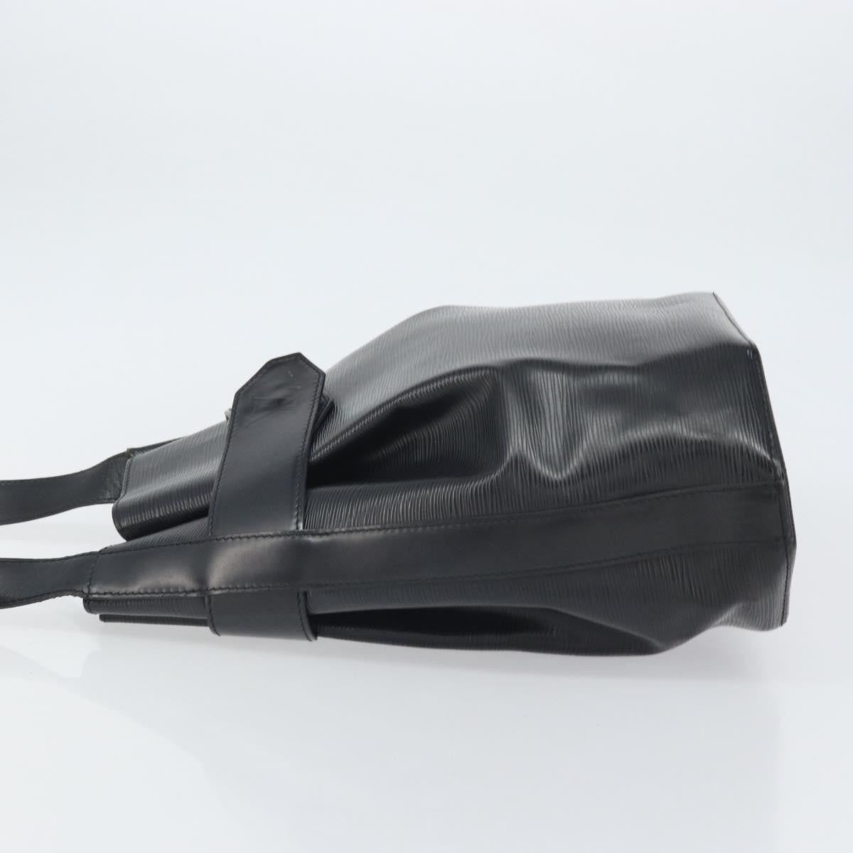 Louis Vuitton Vintage Sac D'epaule Handbag Epi Leather Black Leather Shoulder Bag Bag (Pre-Owned)
