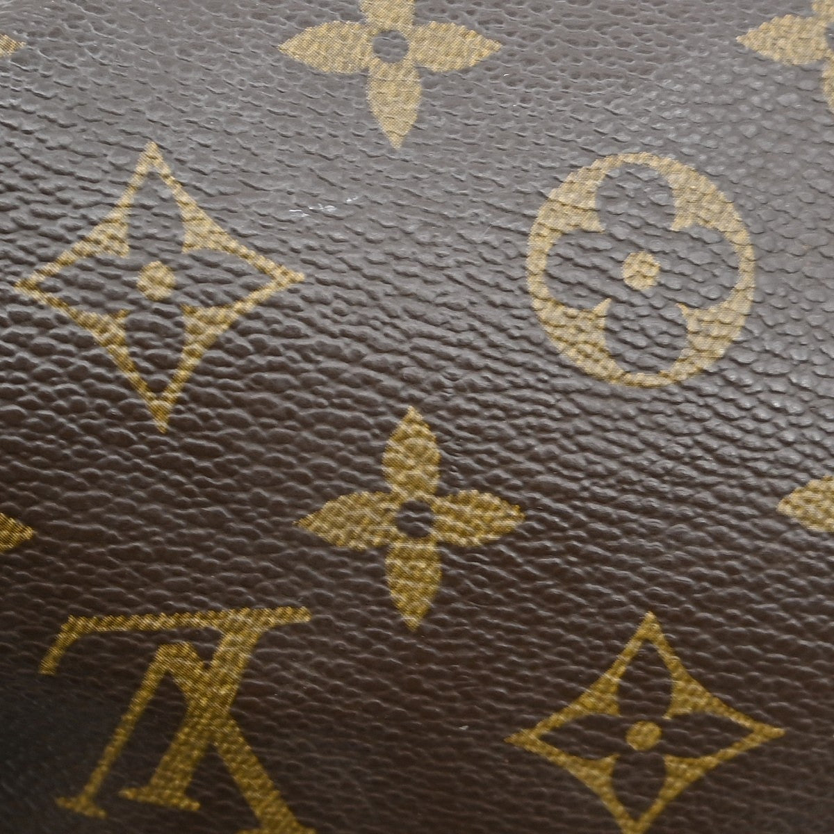 Louis Vuitton Speedy Handbag Monogram Canvas Brown Canvas Handbag (Pre-Owned)