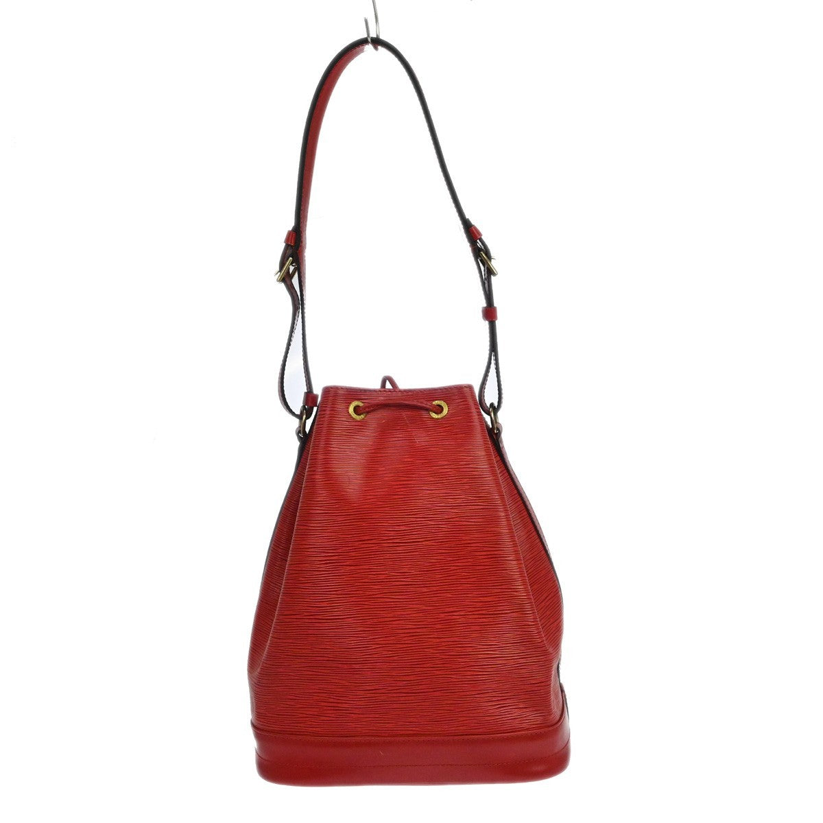 Louis Vuitton Noe Handbag Epi Leather Red Leather Shoulder Bag Bag (Pre-Owned)