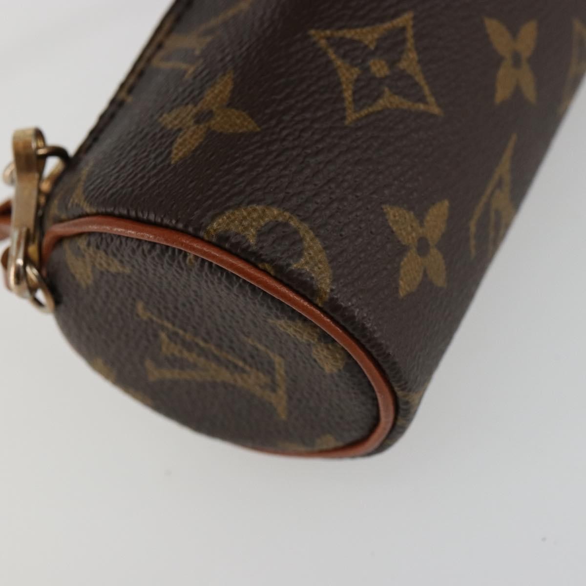 Louis Vuitton Papillon Pochette Monogram Canvas Brown Canvas Clutche & Pouche Bag (Pre-Owned)