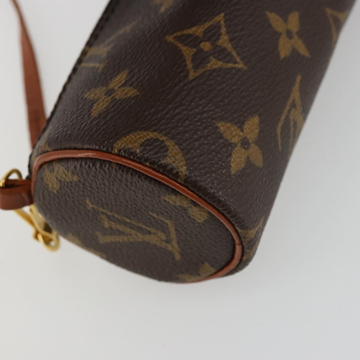 Louis Vuitton Papillon Pochette Monogram Canvas Brown Canvas Clutche & Pouche Bag (Pre-Owned)