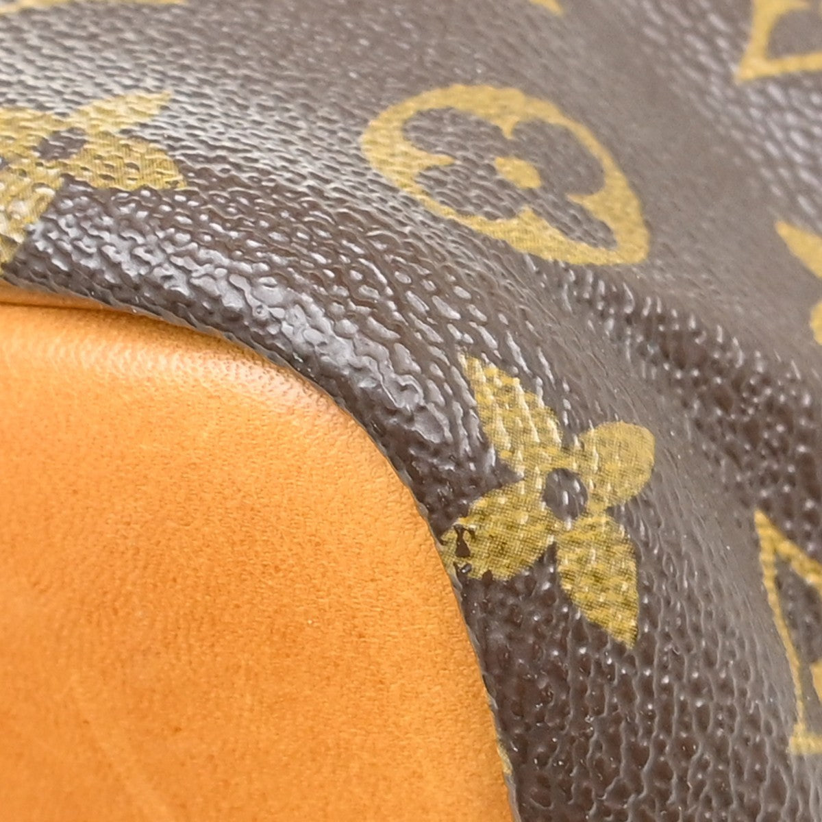 Louis Vuitton Petit Noe Handbag Monogram Canvas Brown Canvas Shoulder Bag Bag (Pre-Owned)