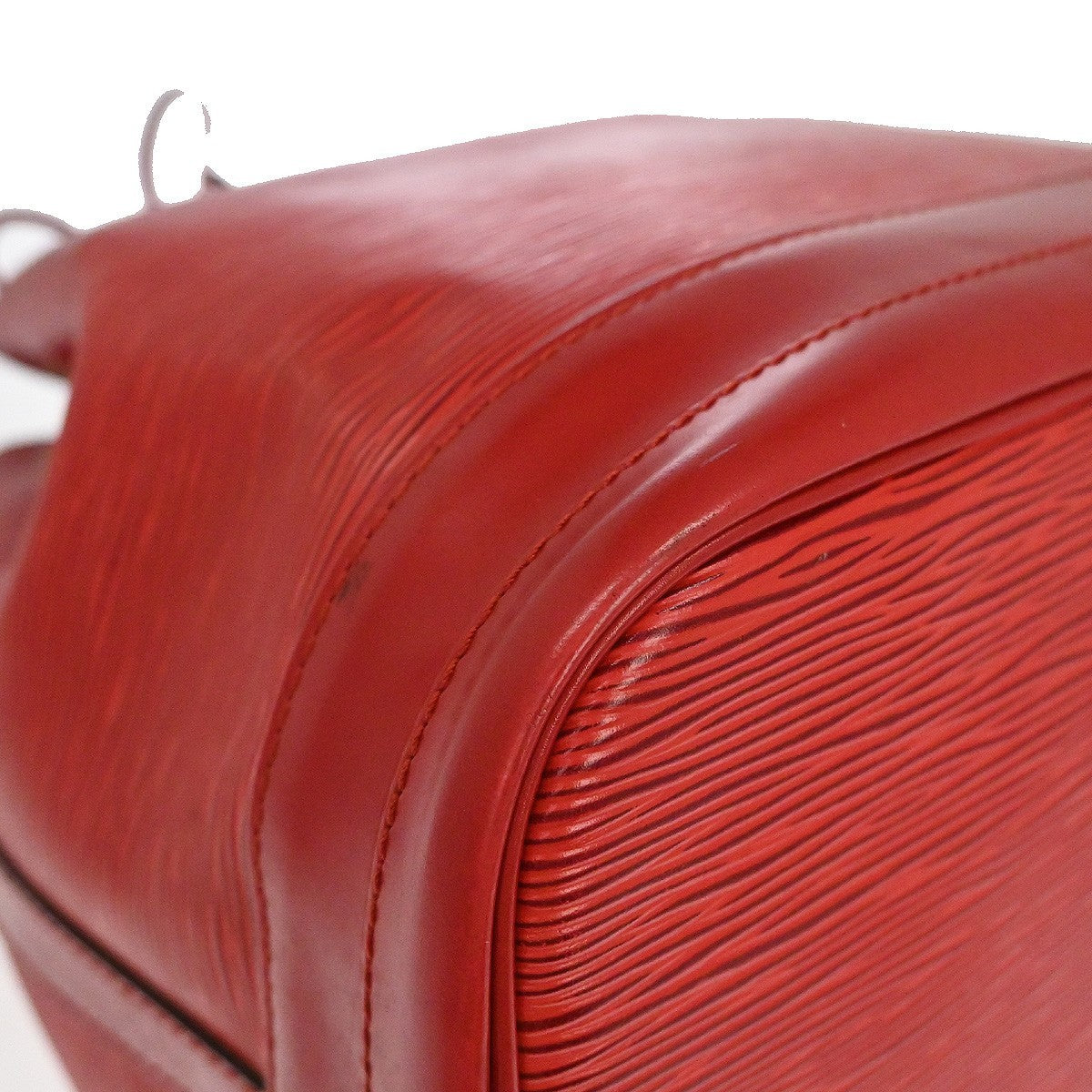 Louis Vuitton Noe Handbag Epi Leather Red Leather Shoulder Bag Bag (Pre-Owned)