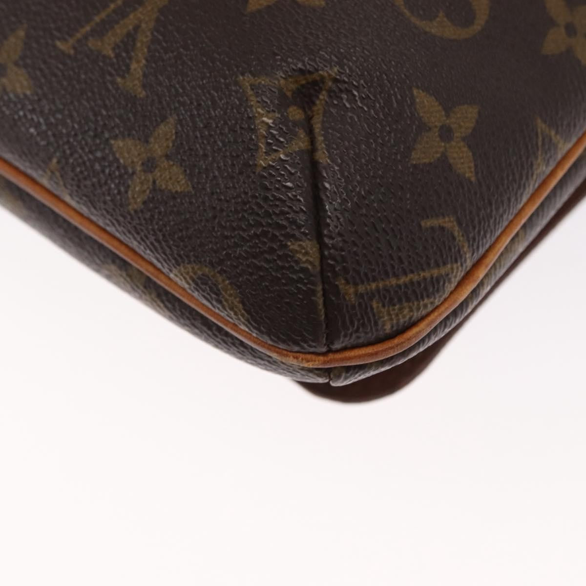 Louis Vuitton Musette Salsa Handbag Monogram Canvas Brown Canvas Shoulder Bag Bag (Pre-Owned)