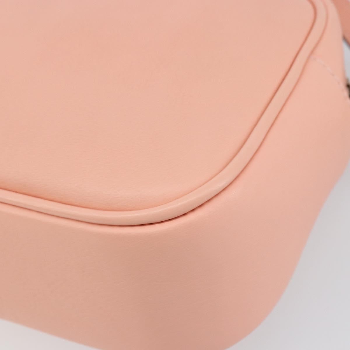Valentino Garavani Vintage Shoulder Bag Leather Pink Leather Shoulder Bag Bag (Pre-Owned)