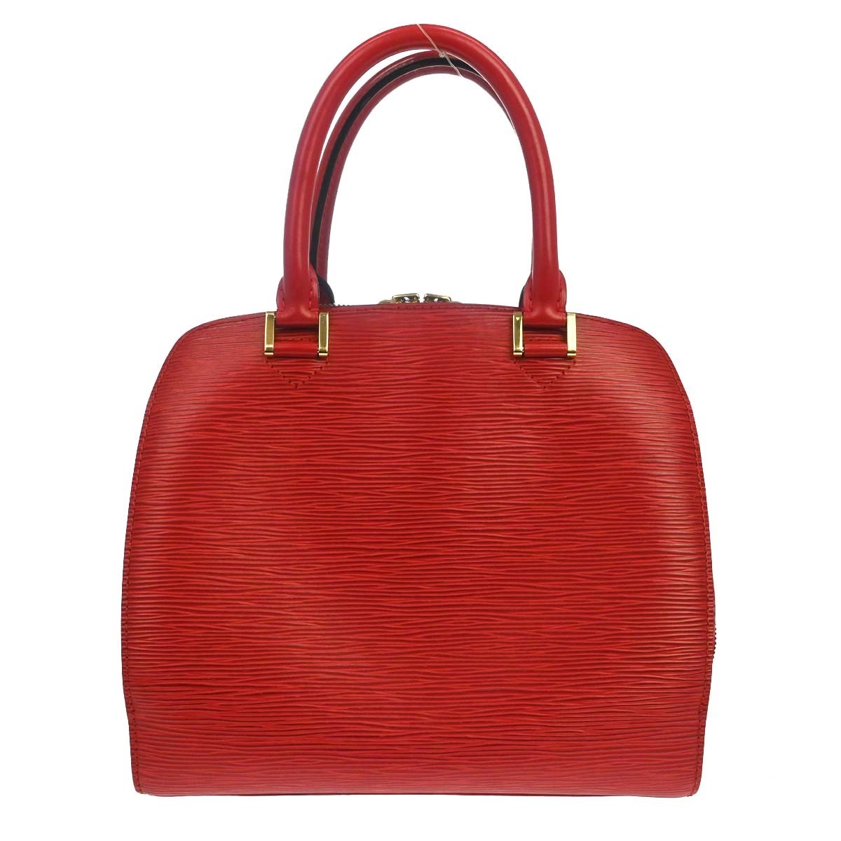 Louis Vuitton Pont Neuf Handbag Epi Leather Red Leather Handbag (Pre-Owned)
