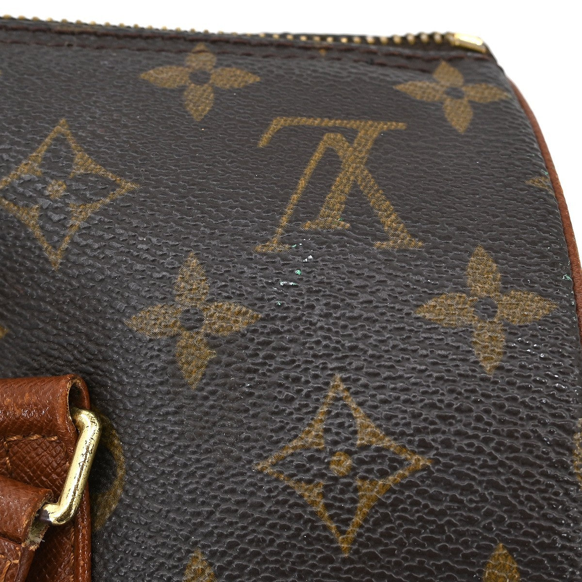 Louis Vuitton Papillon Handbag Monogram Canvas Brown Canvas Handbag (Pre-Owned)