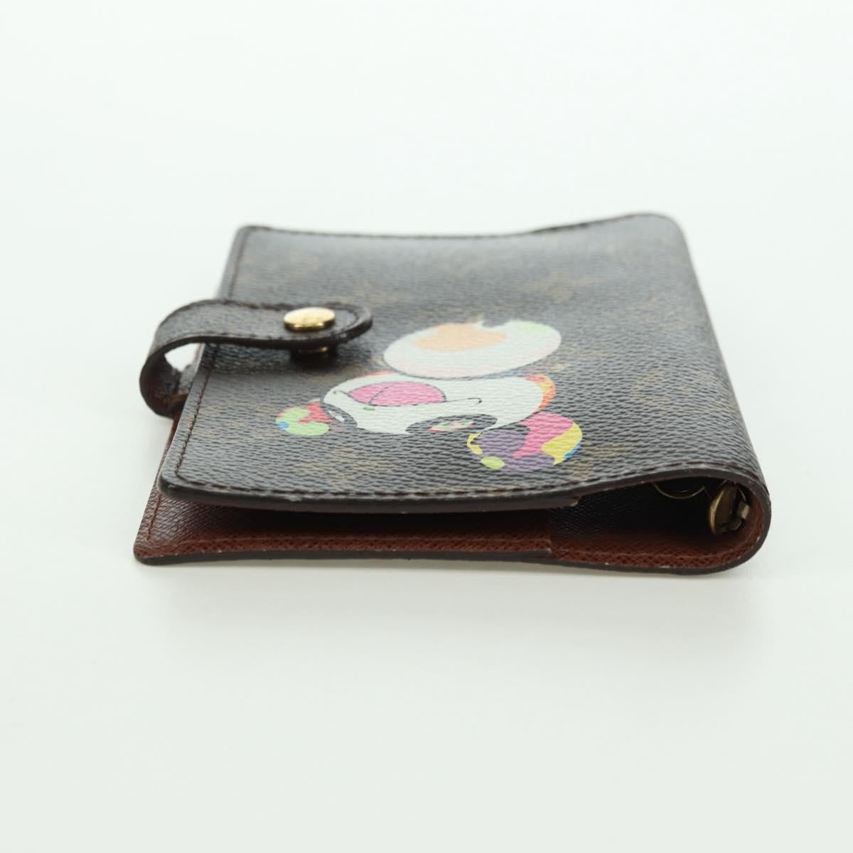 Louis Vuitton Agenda Cover Monogram Panda Brown Canvas Wallets Accessory (Pre-Owned)