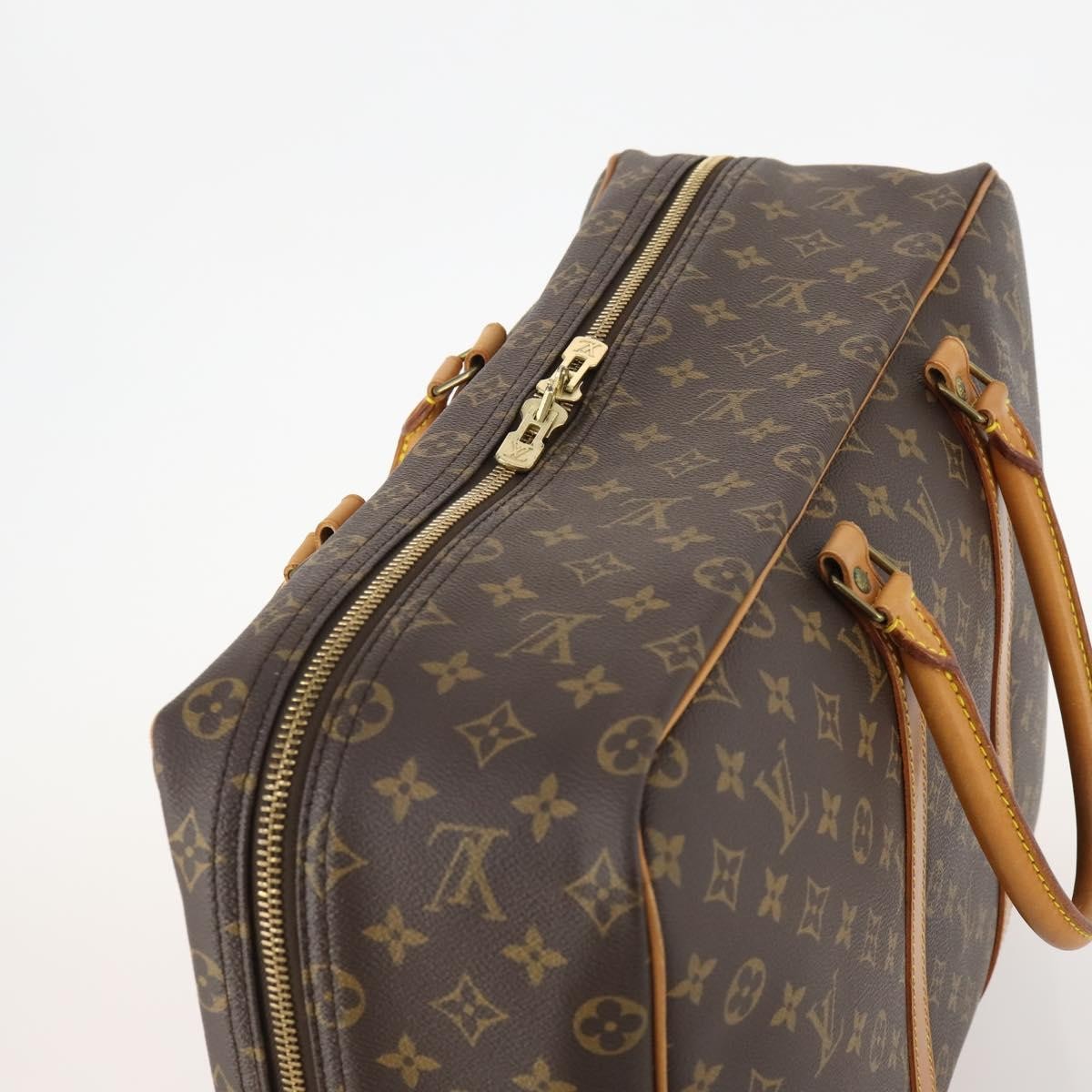 Louis Vuitton Sirius Handbag Monogram Canvas Brown Canvas Travel Bag Bag (Pre-Owned)