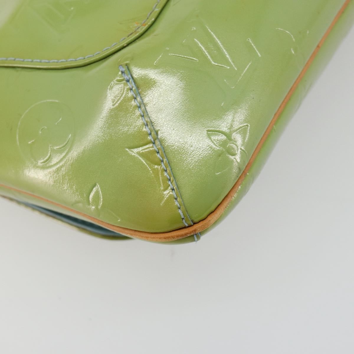 Louis Vuitton Thompson Street Handbag Monogram Vernis Blue Patent_Leather Shoulder Bag Bag (Pre-Owned)