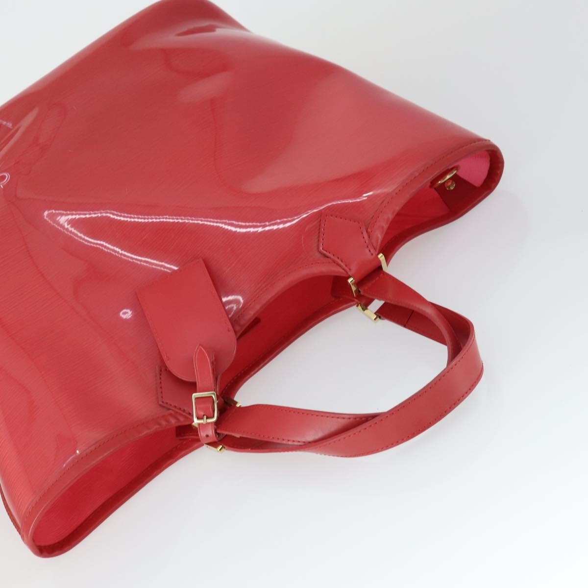 Louis Vuitton Plage Lagoon Bay Handbag Vinyl Epi Leather Red Plastic Tote Bag Bag (Pre-Owned)