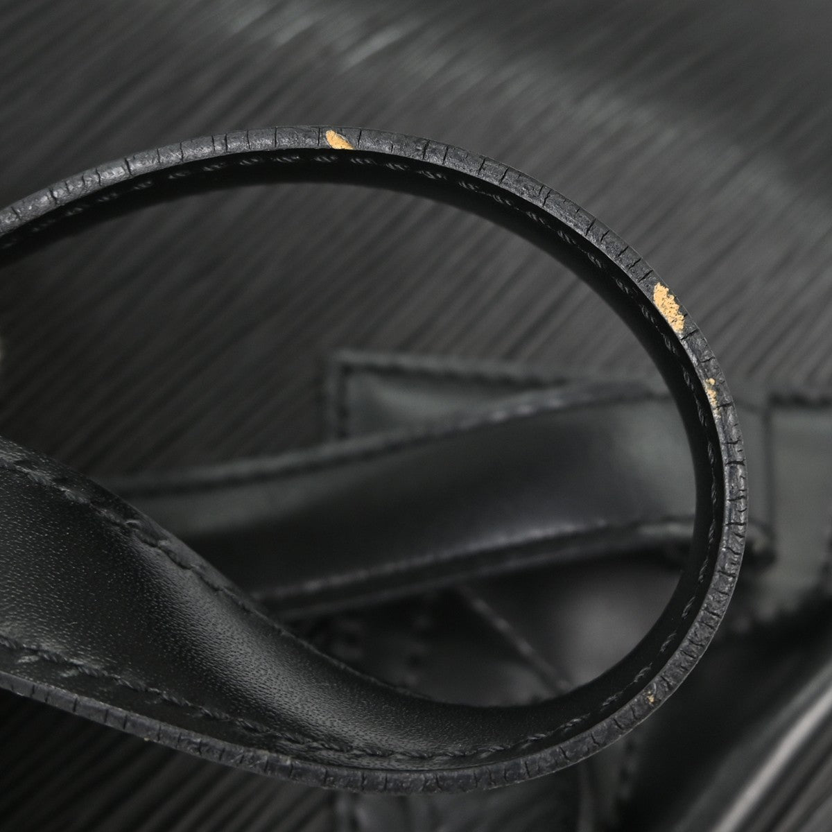 Louis Vuitton Gobelins Backpack Epi Leather Black Leather Backpack Bag (Pre-Owned)