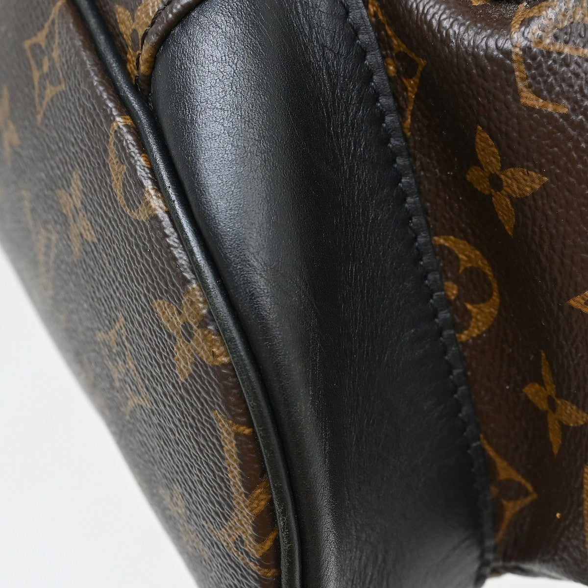 Louis Vuitton Christopher Backpack Macassar Monogram Canvas Brown Canvas Backpack Bag (Pre-Owned)