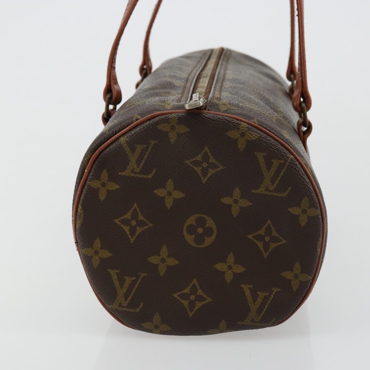 Louis Vuitton Papillon Handbag Monogram Canvas Brown Canvas Handbag (Pre-Owned)