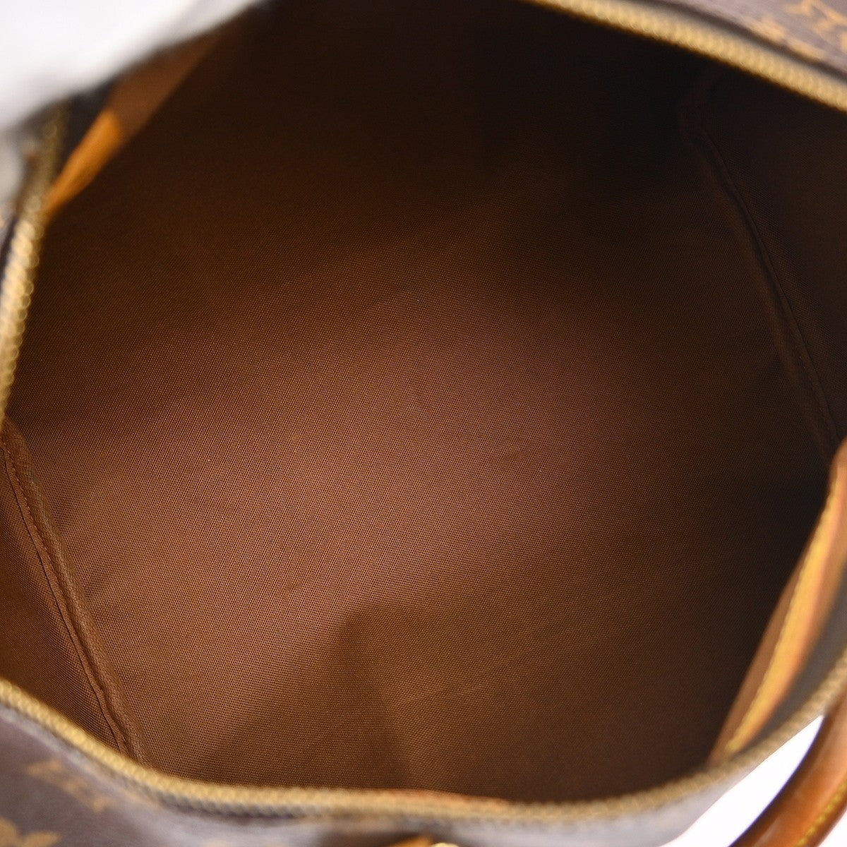Louis Vuitton Speedy Handbag Monogram Canvas Brown Canvas Handbag (Pre-Owned)