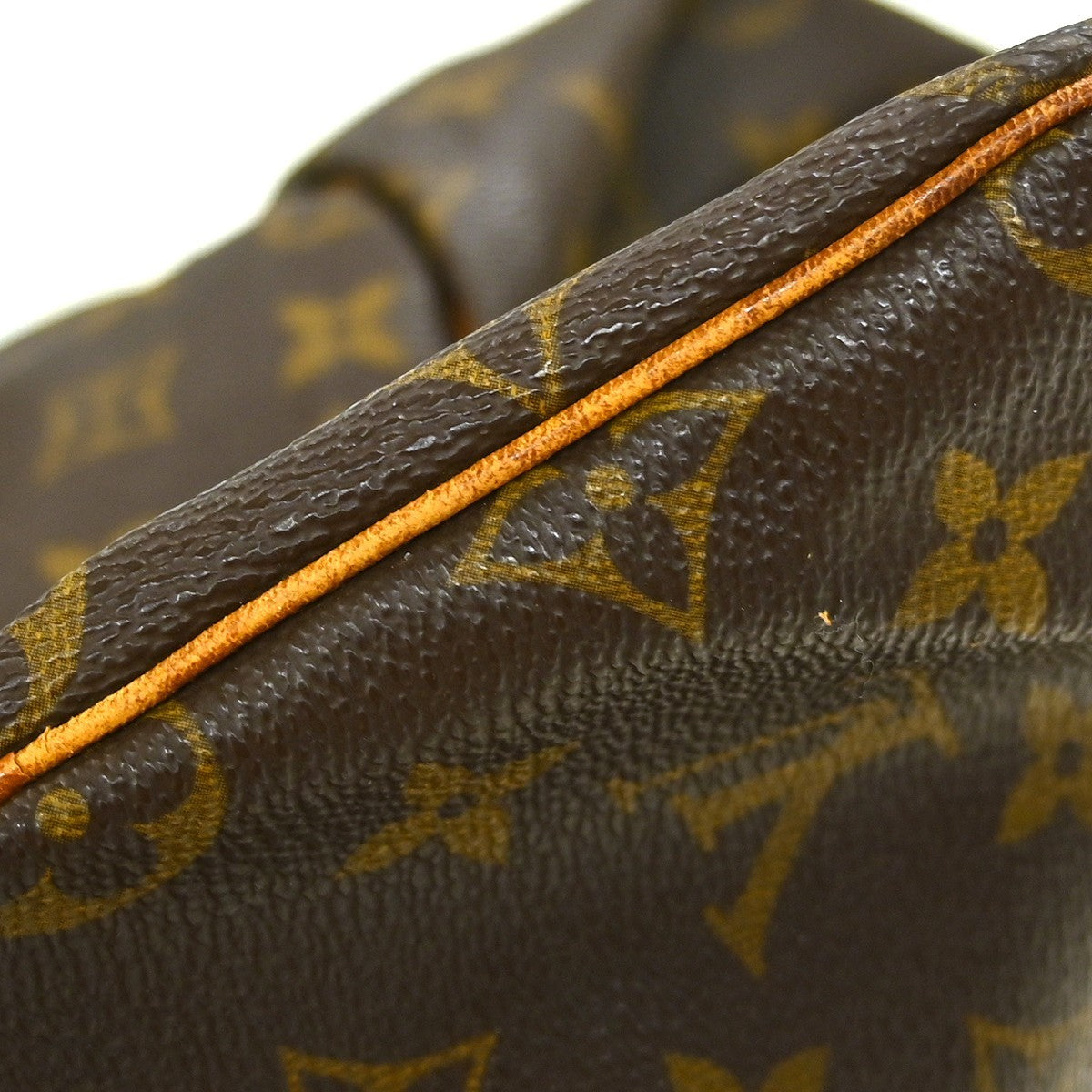 Louis Vuitton Speedy Handbag Monogram Canvas Brown Canvas Handbag (Pre-Owned)