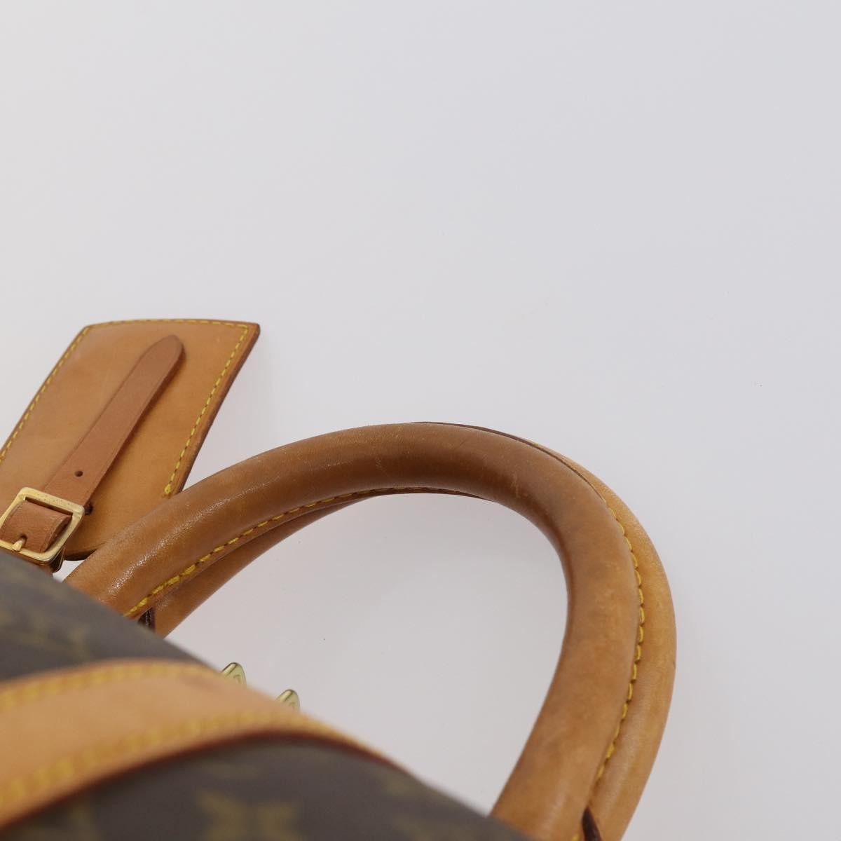 Louis Vuitton Keepall Bag Monogram Canvas Brown Canvas Travel Bag Bag (Pre-Owned)